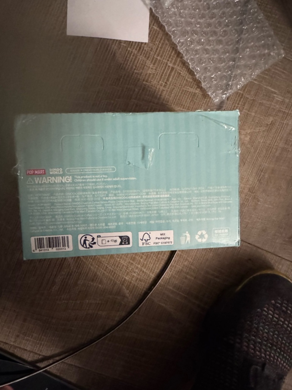 Mini Crossbody Bag in Light Teal -